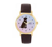 Toff London Ladies Brown Labrador Retriever Dog Watch