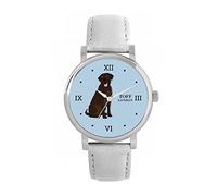 Toff London Ladies Brown Labrador Retriever Dog Watch