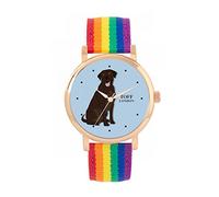Toff London Ladies Brown Labrador Retriever Dog Watch