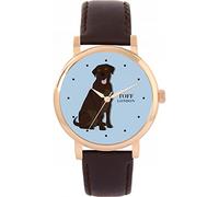 Toff London Ladies Brown Labrador Retriever Dog Watch