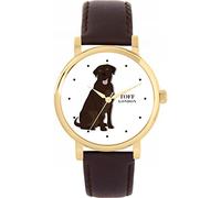 Toff London Ladies Brown Labrador Retriever Dog Watch
