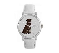 Toff London Ladies Brown Labrador Retriever Dog Watch