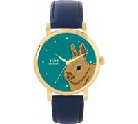 Toff London Ladies Brown Netherland Dwarf Rabbit Head Watch