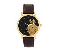 Toff London Ladies Brown Netherland Dwarf Rabbit Head Watch