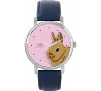 Toff London Ladies Brown Netherland Dwarf Rabbit Head Watch