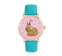 Toff London Ladies Brown Netherland Dwarf Rabbit Watch