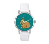 Toff London Ladies Brown Netherland Dwarf Rabbit Watch