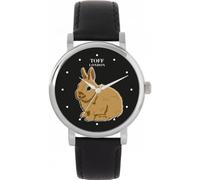 Toff London Ladies Brown Netherland Dwarf Rabbit Watch
