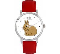 Toff London Ladies Brown Netherland Dwarf Rabbit Watch