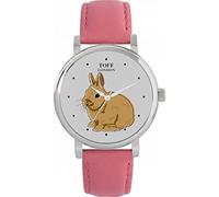 Toff London Ladies Brown Netherland Dwarf Rabbit Watch