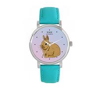 Toff London Ladies Brown Netherland Dwarf Rabbit Watch