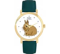 Toff London Ladies Brown Netherland Dwarf Rabbit Watch