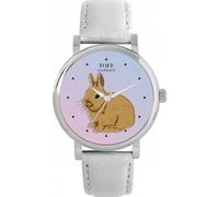 Toff London Ladies Brown Netherland Dwarf Rabbit Watch