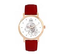 Toff London Ladies Caucasian Shepherd Dog Sketch Watch