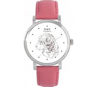 Toff London Ladies Caucasian Shepherd Dog Sketch Watch