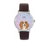 Toff London Ladies Cavalier King Charles Dog Head Watch