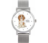 Toff London Ladies Cavalier King Charles Dog Watch