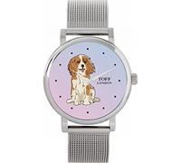 Toff London Ladies Cavalier King Charles Dog Watch