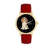 Toff London Ladies Cavalier King Charles Dog Watch