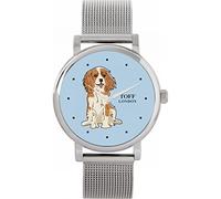 Toff London Ladies Cavalier King Charles Dog Watch