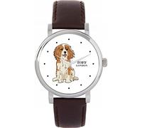 Toff London Ladies Cavalier King Charles Dog Watch