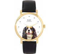 Toff London Ladies Cavalier King Charles Spaniel Dog Head Watch