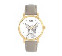 Toff London Ladies Cornish Rex Cat Head Watch