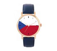 Toff London Ladies Czech Republic Flag Watch