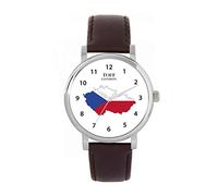 Toff London Ladies Czech Republic Flag Watch