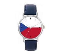 Toff London Ladies Czech Republic Flag Watch