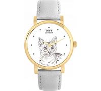 Toff London Ladies Egyptian Mau Cat Head Watch