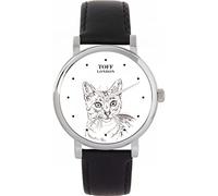 Toff London Ladies Egyptian Mau Cat Head Watch
