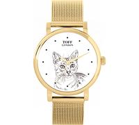 Toff London Ladies Egyptian Mau Cat Head Watch