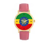 Toff London Ladies Ethiopia Flag Watch