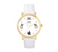 Toff London Ladies French Bulldog Batons Watch