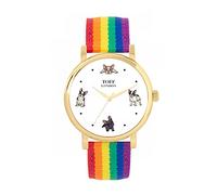Toff London Ladies French Bulldog Batons Watch