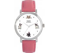 Toff London Ladies French Bulldog Batons Watch