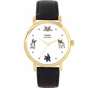 Toff London Ladies French Bulldog Batons Watch