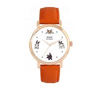 Toff London Ladies French Bulldog Batons Watch