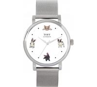 Toff London Ladies French Bulldog Batons Watch