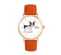 Toff London Ladies French Bulldog Dog Watch