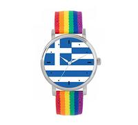 Toff London Ladies Greece Flag Watch