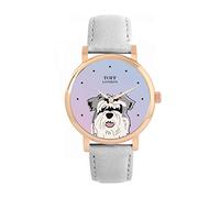 Toff London Ladies Grey Miniature Schnauzer Dog Head Watch
