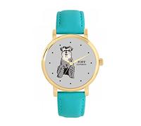 Toff London Ladies Grey Miniature Schnauzer Dog Watch