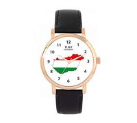 Toff London Ladies Hungary Flag Watch