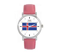 Toff London Ladies Iceland Flag Watch