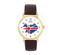 Toff London Ladies Iceland Flag Watch