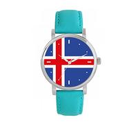 Toff London Ladies Iceland Flag Watch