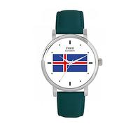 Toff London Ladies Iceland Flag Watch