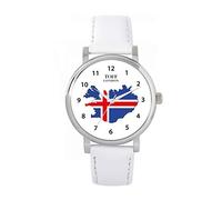 Toff London Ladies Iceland Flag Watch